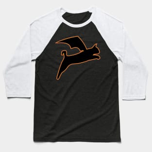 Bat-Cat Attack! Baseball T-Shirt